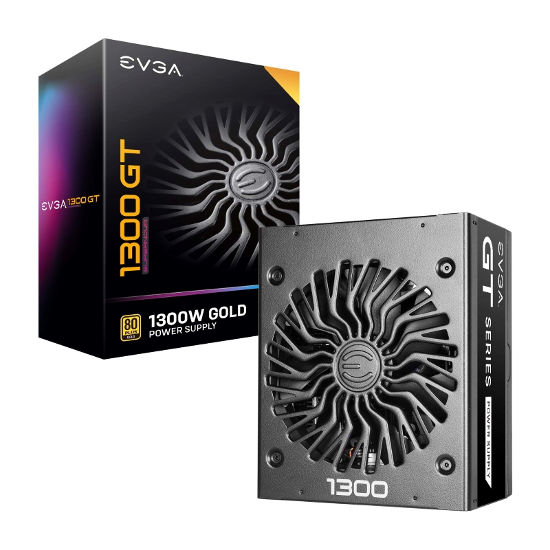 FUENTE DE PODER EVGA 220-GT-1300-X1 1300W PLUS GOLD SUPERNOVA MODULAR