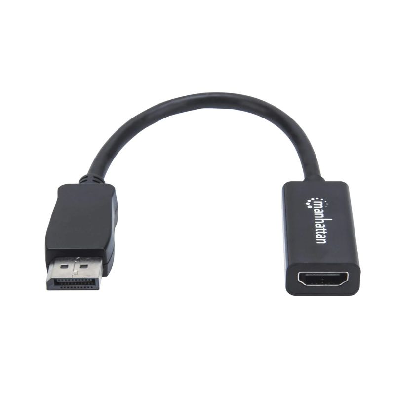 ADAPTADOR DISPLAYPORT A HDMI M-H 15CM 1080P MANHATTAN 151634