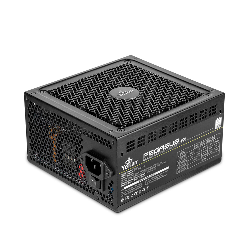 FUENTE DE PODER YEYIAN PEGASUS 1000W 80 PLUS PLATINUM ATX 12V 3.0